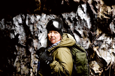 Arbetsförmedlaren Anna Levin besteg Mount Everest.