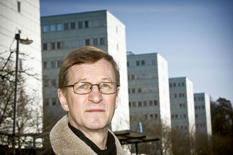 Kjell Ehrnstén, ordförande i ST-sektionen på Stockholms universitet.