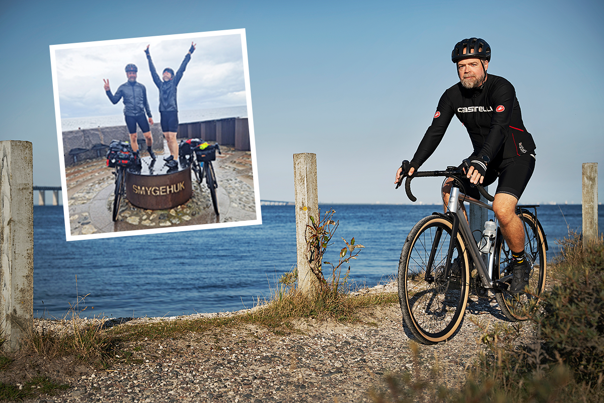 Cykelresan från Treriksröset till Smygehuk började som ett skämt, men i juli blev det verklighet. Efter 25 dagar på cykel kom Rutger Granberg och hans fru fram till Smygehuk. Till vardags cyklar han mest till jobbet.